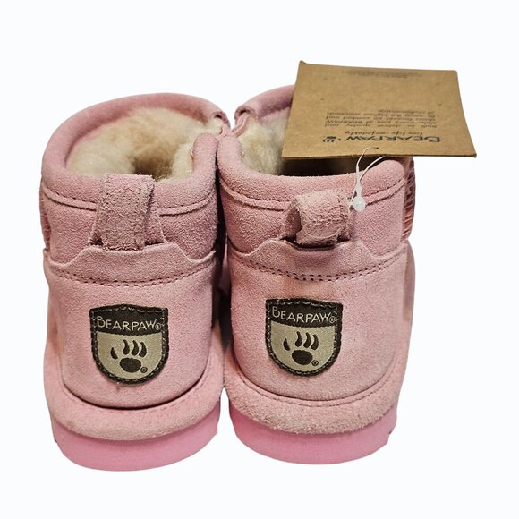 Bear Paw Short Pull On  Booties Toddler Size 9 New w Tags READ - Picture 5 of 11